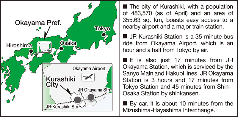 Map (Kurashiki city)