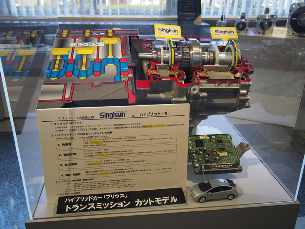 Tamagawa Seiki Co.'s Singlsyn is standard on virtually all hybrid cars of global automakers. | RIEKO SUZUKI