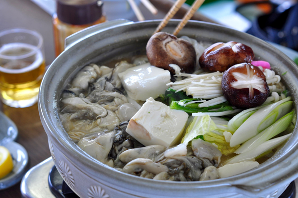 Oyster nabe hot pot | SIMONE CHEN